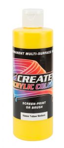 Createx Acrylic Colors Hansa Yellow Medium, 8 oz.