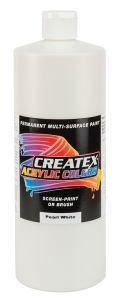 Createx Acrylic Colors Pearl White, 32 oz.