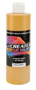 Createx Acrylic Colors Yellow Oxide, 16 oz.