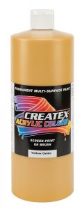 Createx Acrylic Colors Yellow Oxide, 32 oz.