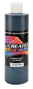 Createx Acrylic Colors Cobalt Blue, 16 oz.