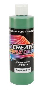 Createx Acrylic Colors Chrome Oxide Green, 8 oz.
