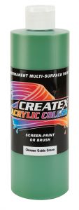 Createx Acrylic Colors Chrome Oxide Green, 16 oz.