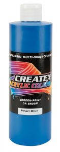 Createx Acrylic Colors Pearl Blue, 16 oz.