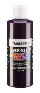 Createx Airbrush Colors Transparent Red Violet, 4 oz.
