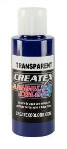 Createx Airbrush Colors Transparent Brite Blue, 2 oz.
