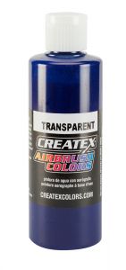 Createx Airbrush Colors Transparent Brite Blue, 4 oz.