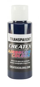 Createx Airbrush Colors Transparent Deep Blue, 2 oz.
