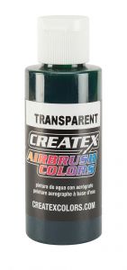 Createx Airbrush Colors Transparent Forest Green, 2 oz.