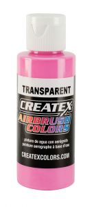 Createx Airbrush Colors Transparent Flamingo Pink, 2 oz.