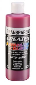 Createx Airbrush Colors Transparent Fuchsia, 8 oz.