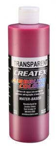 Createx Airbrush Colors Transparent Fuchsia, 16 oz.