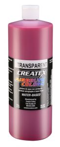 Createx Airbrush Colors Transparent Fuchsia, 32 oz.