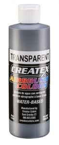 Createx Airbrush Colors Transparent Medium Gray, 8 oz.