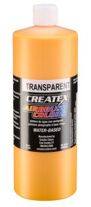 Createx Airbrush Colors Transparent Canary Yellow, 32 oz.