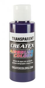 Createx Airbrush Colors Transparent Purple, 2 oz.