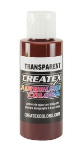 Createx Airbrush Colors Transparent Red Oxide, 2 oz.