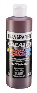 Createx Airbrush Colors Transparent Red Oxide, 8 oz.