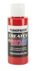 Createx Airbrush Colors Transparent Crimson, 2 oz.