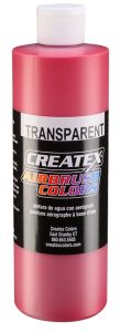 Createx Airbrush Colors Transparent Carmine, 16 oz.