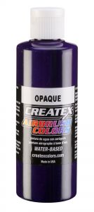 Createx Airbrush Colors Opaque Purple, 4 oz.