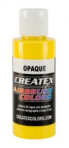Createx Airbrush Colors Opaque Yellow, 2 oz.