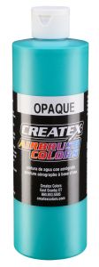 Createx Airbrush Colors Opaque Aqua, 16 oz.