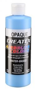 Createx Airbrush Colors Opaque Sky Blue, 8 oz.