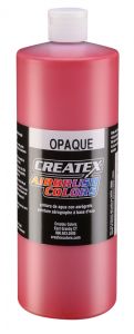 Createx Airbrush Colors Opaque Red, 32 oz.