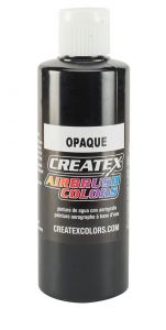 Createx Airbrush Colors Opaque Black, 4 oz.