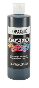 Createx Airbrush Colors Opaque Black, 8 oz.