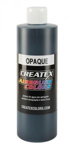 Createx Airbrush Colors Opaque Black, 16 oz.
