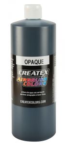 Createx Airbrush Colors Opaque Black, 32 oz.
