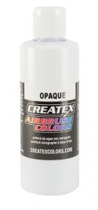 Createx Airbrush Colors Opaque White, 4 oz.