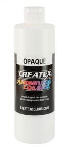 Createx Airbrush Colors Opaque White, 16 oz.