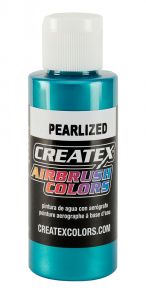 Createx Airbrush Colors Pearl Turquoise, 2 oz.