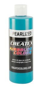 Createx Airbrush Colors Pearl Turquoise, 8 oz.