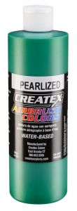 Createx Airbrush Colors Pearl Green, 16 oz.