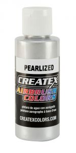 Createx Airbrush Colors Pearl Silver, 2 oz.