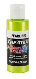 Createx Airbrush Colors Pearl Lime, 2 oz.