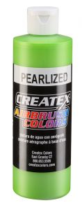 Createx Airbrush Colors Pearl Lime, 8 oz.
