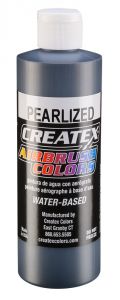Createx Airbrush Colors Pearl Black, 8 oz.