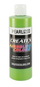 Createx Airbrush Colors Pearl Lime Ice, 8 oz.