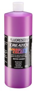 Createx Airbrush Colors Fluorescent Violet, 32 oz.
