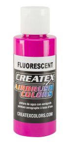 Createx Airbrush Colors Fluorescent Raspberry, 2 oz.