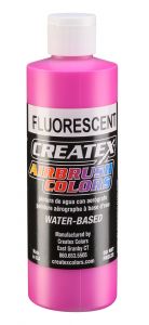 Createx Airbrush Colors Fluorescent Raspberry, 8 oz.