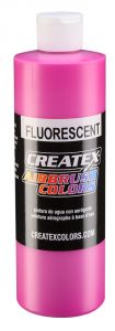 Createx Airbrush Colors Fluorescent Raspberry, 16 oz.