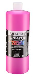 Createx Airbrush Colors Fluorescent Raspberry, 32 oz.