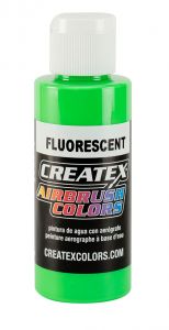 Createx Airbrush Colors Fluorescent Green, 2 oz.