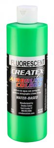 Createx Airbrush Colors Fluorescent Green, 16 oz.